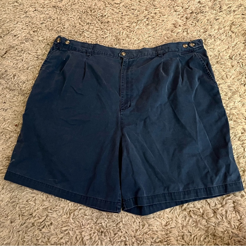 Sutter & Grant plus size navy blue shorts